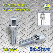 M12X1.5X54mm Hex 17mm Thread Length 26mm Wheel Bolt